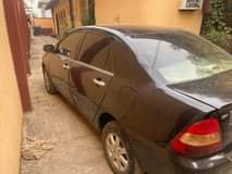 A picture of Toyota corrola bank type