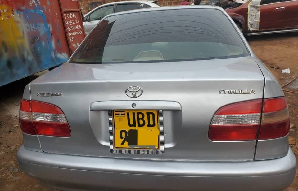 A picture of Toyota Corolla on sale at 15 5m Ugx only