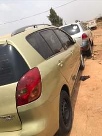 A picture of Clean Nigerian Used Toyota Corolla Verso First body Fabric interior