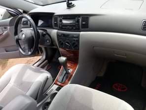 A picture of Over highest grade 07 model Toyota Corolla Everything is intact