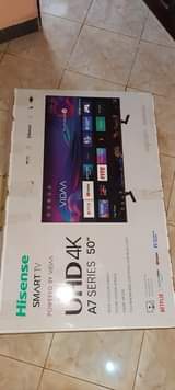 A picture of 50 inch Hisense Smart TV
