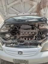 A picture of Manual gear civic 2003 model Painted before location is Ikorodu