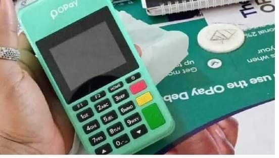 A picture of Opay pos