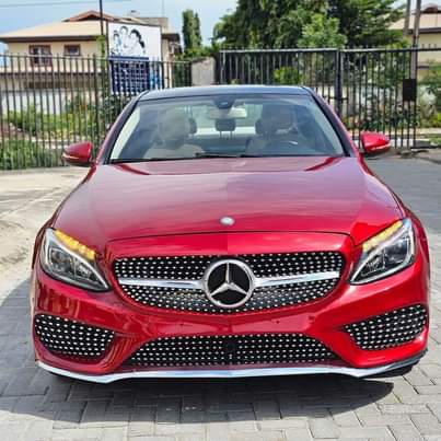 A picture of ShaggyMOTORS DIRECT TOKUNBO 2017 MERCEDES BENZ C300 Panoramic roof Thumbstart