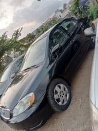 A picture of Toyota Corolla LE 2005 06 model Tokumbo Standard Uber Bolt