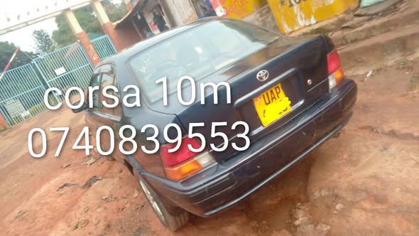 A picture of Toyota corsa very good condition it s a buy and