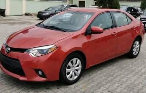 A picture of Fully pimped Tokunbo Toyota corolla Automatic Transmission fabric interior Alloy