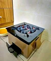 A picture of QUALITY CHARCOAL STOVE ARE AVAILABLE FOR SALE...... CALL WHATSAPP 2349075112652
