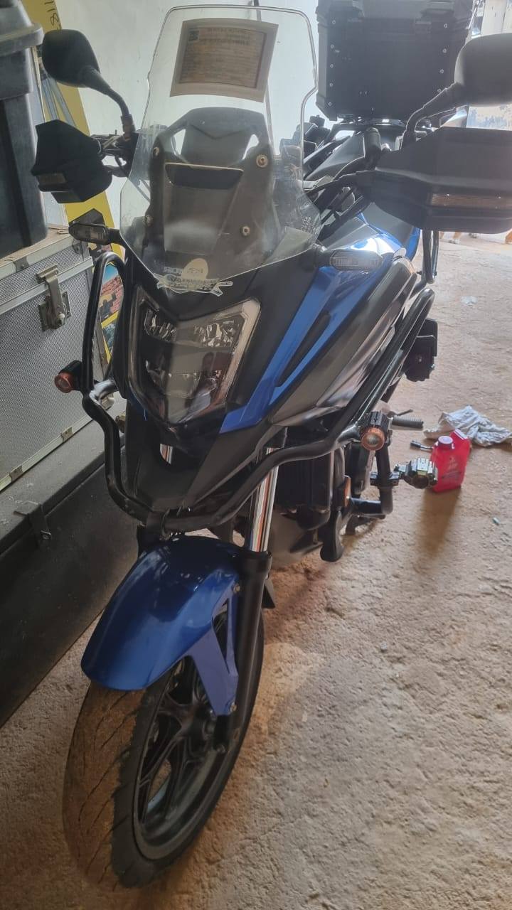 A picture of Honda nc750x 2020 model in very good condition at 21m