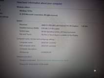 A picture of Hp amd Radeon HD graphics 8gb ram and 500gb gb