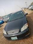 A picture of 2004 upgraded to 2006 corolla sport AC chilling Good tyres