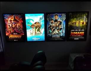 A picture of Custom LED Light Box Poster Frames