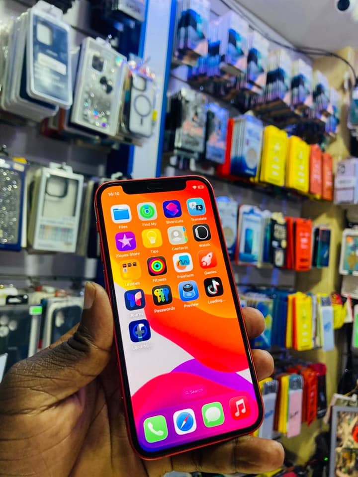 A picture of IPHONE 12 Mini...USES WI FI ONLY AT ONLY 380 000