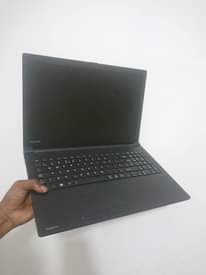 A picture of slim laptop toshiba core i5
