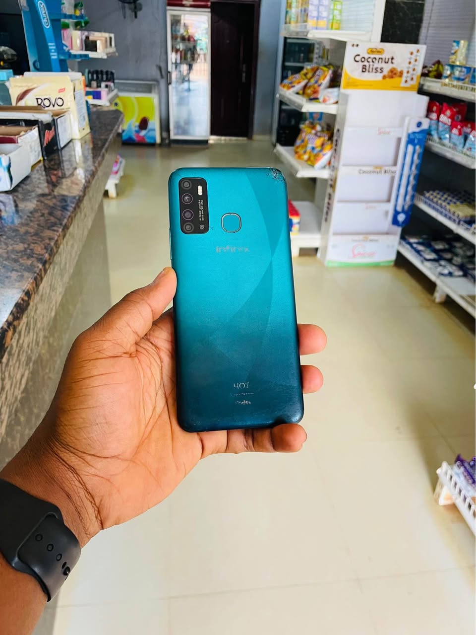 A picture of Infinix pop 9