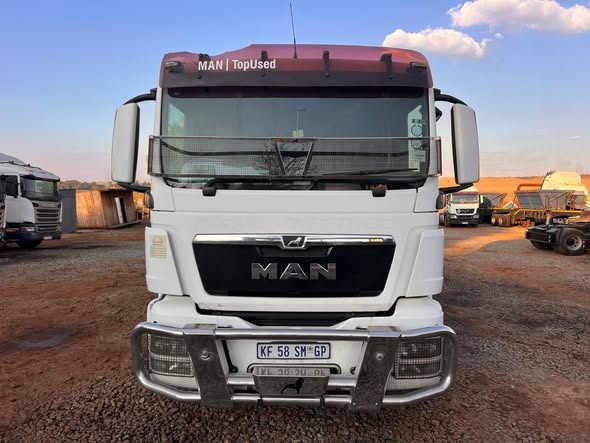 man truck
