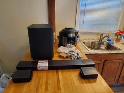 A picture of Jbl 9.1 channel Bluetooth wireless sound bar Dolby Atmos at