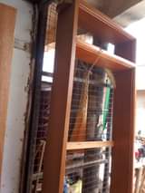 A picture of Timbers door flame doors wooden 