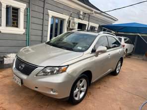 A picture of Here comes a super clean lexus rx350 2011 model registered
