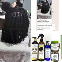 A picture of Grow your hair Long thick healthy strong