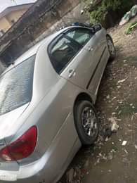 A picture of Toyota Corolla for sale and everything is working perfectly well