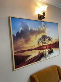 A picture of Wall hangings 80cm by 65cm 70k per piece The big