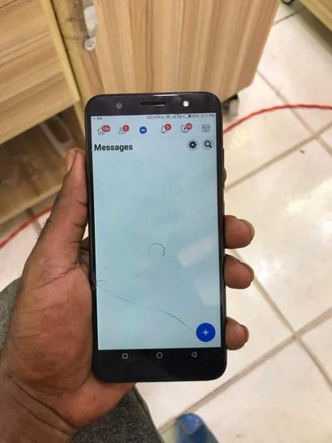 A picture of Techno camon CM 32gb with a strong battery