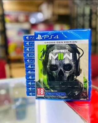 A picture of All ps4 titles brand new in stock