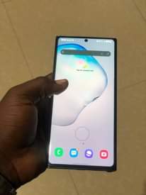 A picture of Samsung NOTE 10 GB 256 RAM 12 nani 5G