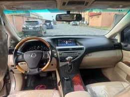 A picture of Lexus Rx 350 2010 model 5 months Registered Not used
