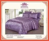 A picture of SILKY DUVET COVERS where you put the quilt The package