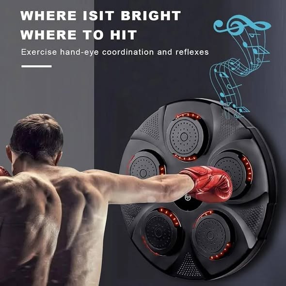 A picture of Music Boxing Machine Indoor Electronic Boxing Machine Wall Mounted Boxing
