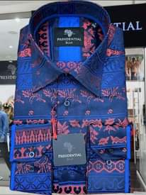 A picture of Mens presidential shirts