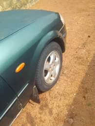 A picture of Mazda 232f Complete first body Buy and use Manual gear