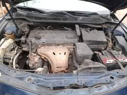 A picture of yota Camry 08 with extremely sound untouched engine and gear