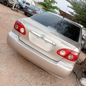 A picture of Extremely super sharp Toyota Corolla 04 Model FLASH ON FIRST