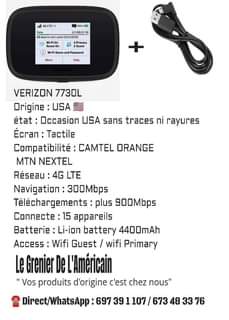 MoDem Routeur S237 4G bluelink Camtel MTN Orange Nextel bon prix en vente