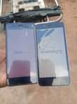 A picture of KYV44 and SHARP Android smart phones