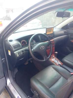 A picture of GREY ASH COROLLA Direct Belgium Tokunbo 2007 2008 Model with