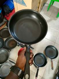 A picture of UK used non sticky Frying Pans