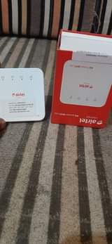 A picture of Airtel mifi just recently bought