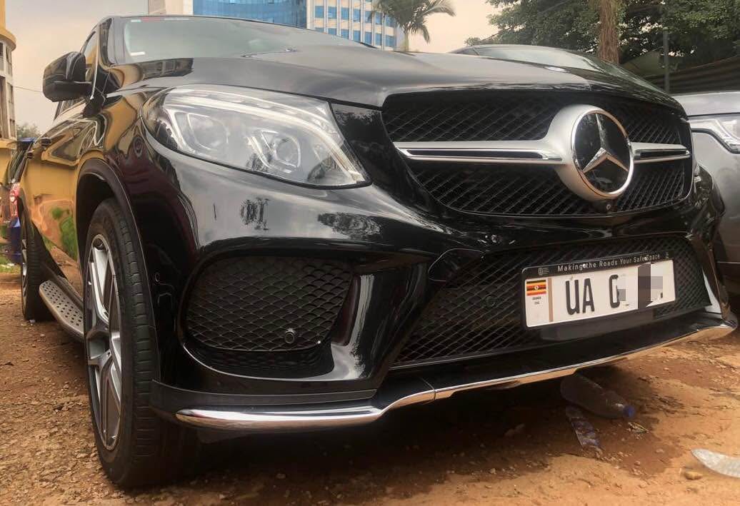 A picture of Mercedes Benz GLE coupe diesel model 2018 full option i