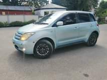 A picture of TOYOTA IST DQC PRICE. 8.9M YEAR. 2005 CC. 1290 A.C.
