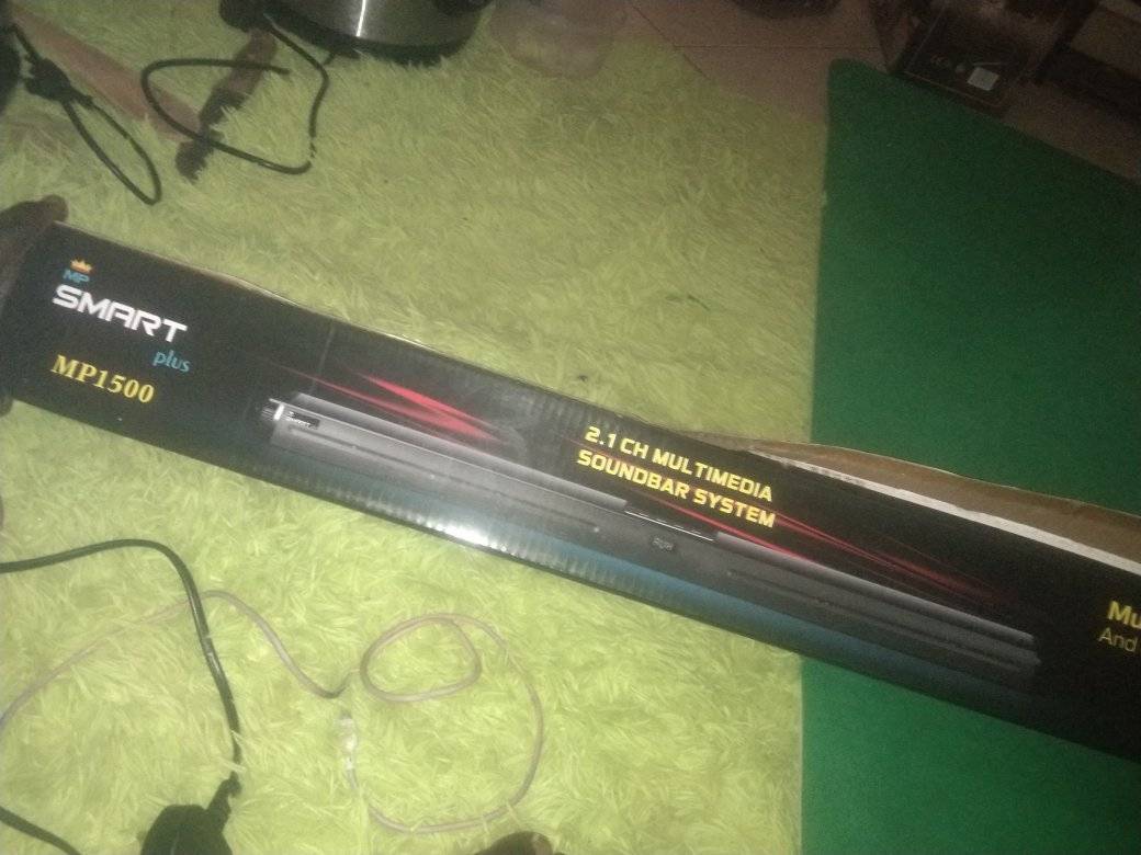 A picture of plus sound bar system