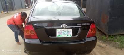 A picture of TOYOTA COROLLA BANK USE WITH VERY SOUND SMALL ENGINE AND