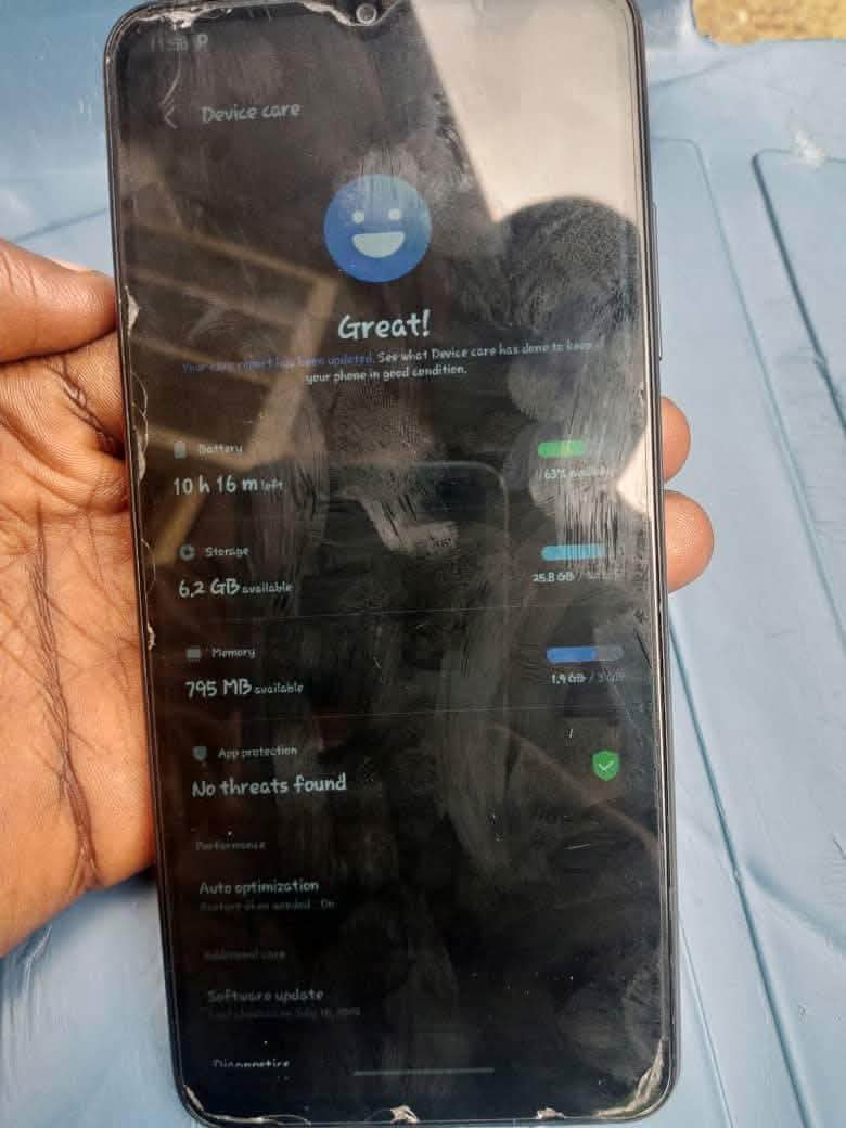 A picture of Samsung Galaxy A03S
