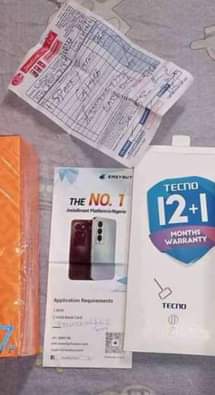 A picture of Tecno spark 7pro