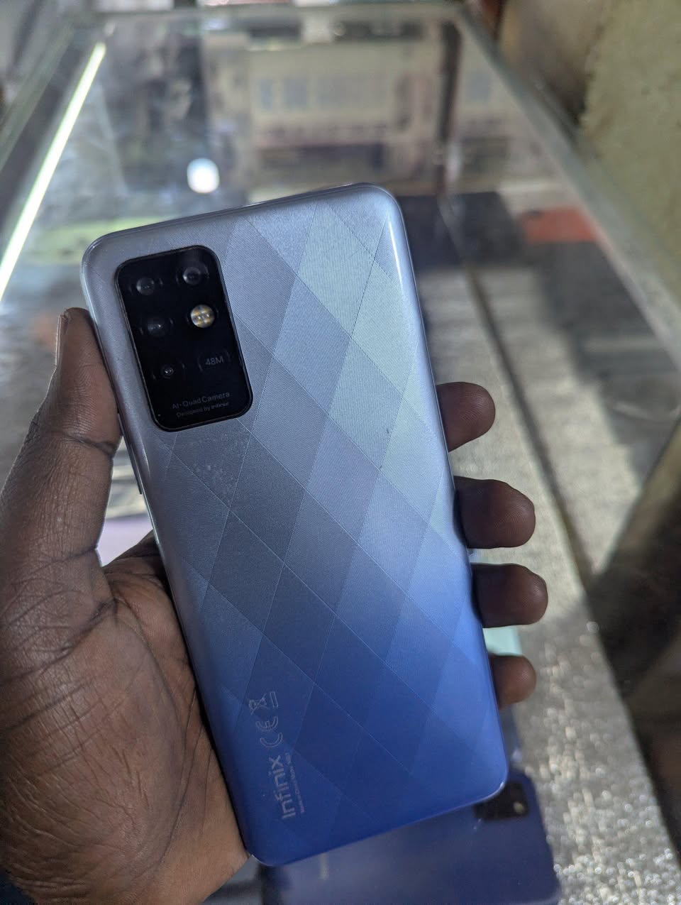A picture of Infinix note 8