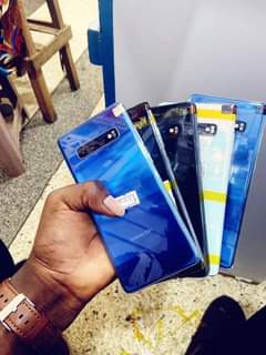A picture of Samsung galaxy S10plus