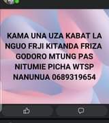 A picture of KAMA UNA UZA KABAT LA NGUO FRJI KITANDA FRIZA GODORO